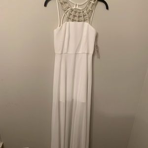 NWT GB white dress